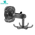 Reusable Wall-mounted Rack 1pc Storage Hook Kitchen Utensil Hanger 6 Hooks 360 Degree Rotatable No Drill Wall Mount under Cabinet Suction Cup Holder Organizer Home Supplies. 