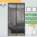 Sasta Bazaar - Anti Mosquito Net - Magnetic Mesh Curtain - Screen Door Curtain Net - Hands Free Anti Mosquito Curtain - Automatic Closing Door Mesh - Anti Insect Bug Fly Partition Striped Door Curtain. 