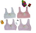 Padded Bra for Girls (Removable Pads) Sports Bra for Teenage Girls - 1 Piece. 