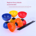 Sensory Training Equipment, Double-Headed Diabolo, Entertainment Products for Children, Students and the Elderly Orange. 