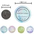 60 s Creation Candle Label 2 Inch stickers for Candle Making Supplies Candle Tins Container Jars with lids Boxes Packaging. 