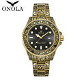 ONOLA brand business retro, waterproof, original, leisure fashion, luxury, quartz men's watch. 