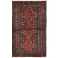 Oriental Hand Knotted Traditional Afghan Small Carpet Wool Kaleen Rug 2'9x4'8 ft w15142 (149x90)cm. 
