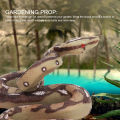 Snake Pranks Toy, Lifelike Snake Toy Versatile Cleanable for Adults for Garden. 