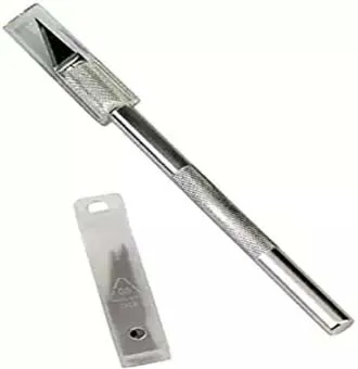 Keep%20Smile%20Precision%20Pen%20Cutter%20(%20Detail%20&%20Carving%20Knife),Hobby%20Blades%20Refill%20Excel%20Craft%20Art%20Knife%20Kit%20Cutter%20for%20Art,%20Hobby,%20Scrapbooking%20,Stencil%20-%20Image%204
