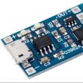 Lithium Battery Charger and Protection Module type C port/micro usb port for charging TP4056 03962A. 
