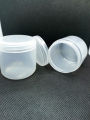 Pack of 12 / Empty Cream Containers 100 Gram Pot Cream Jars Refillable Plastic Cosmetic Containers. 