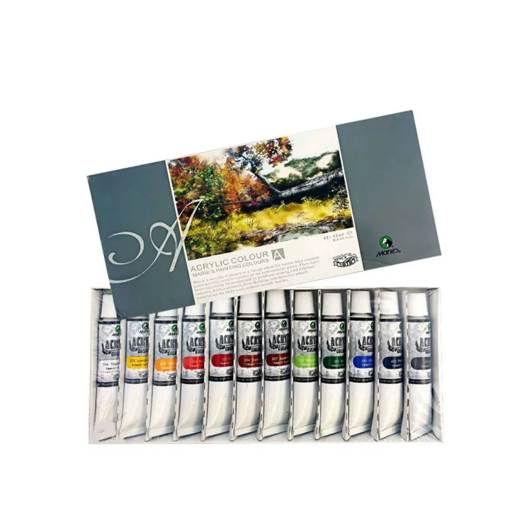 Marie%E2%80%99s%20Acrylic%20Color%20Paint%20Pack%20of%2012%20x%2012ml%20-%20Image%204