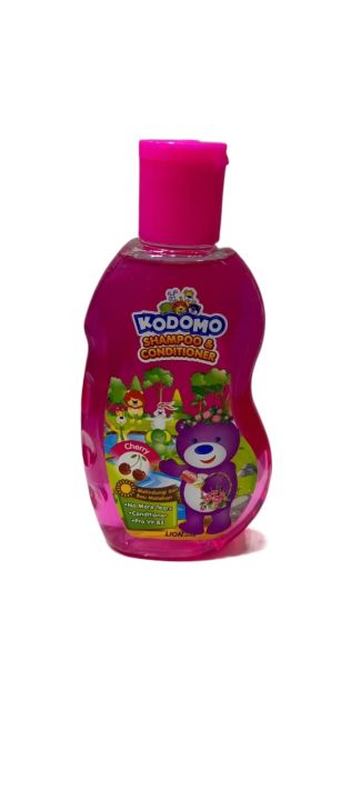 KODOMO Shampoo And Conditioner With Cherry No More Tears With Pro Vit B5