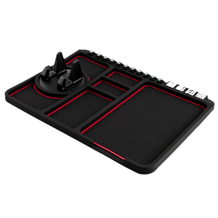MA Multifunctional Car Anti-Slip Mat Auto Phone Holder Non Slip Sticky Anti Slide Dash Phone Mount Silicone Dashboard Car Pad Mat
