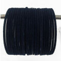 Black  24 pieces / 2 Dozen velvet glass bangles of all sizes( do, sawa do, dhai). 