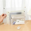 A5 size File bag Portable A4 size B6 size Transparent plasticbag File folder for School supplies Office organization Home. 
