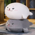 Hugging Pillow Seal Shape Cute Appearance Sleeping Pillow Toy. 