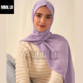 High Quality Chiffon Georgette Hijab-Scarves for Girls & Women| Hijab Scarf for Girls| Breathable Soft Fabric Hijab-Stollers. 