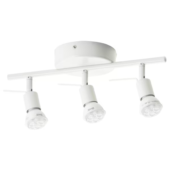 IKEA Tross Ceiling track Light, 3-spots, white