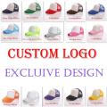 Factory Price! Free Custom Logo Baseball Cap Trucker Hat 100% Polyester Hats Blank Mesh Cap Men Women Gorras. 