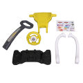 Kids Stroller Mini Cooper Ride On Toddler Buggy Car For Kids Push Car For Toddlers with Light & Music Melody Horn, Baby Car Four Wheel Car Adjustable Back Support Children Outdoor Ride-On Car Suitable For 1 Year and above Boys & Girls. 