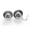 Spice, Herb,Tea and Seasoning Filter Ball with Hanging Hook - Stainless Steel Ball Tea Infuser Mesh Filter Strainer w/hook Loose Tea Leaf Spice Ball with Rope chain Home Kitchen Tools. 