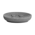 Canyon Grey Stone Soap Dish. 