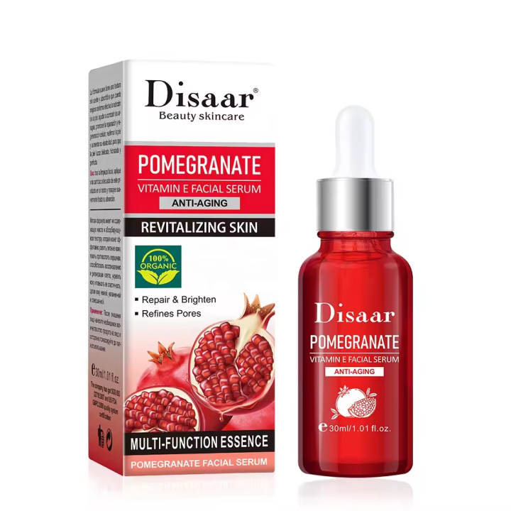 Disaar beauty skin care serum whitening face serum moisturizing pomegranate anti aging vitamin E facial serum