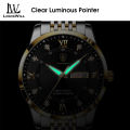 LouisWill Men Watch Business Fashion Watch Waterproof Simple Watch Wristwatches Classic Roman Numeral Dial Calendar Luminous Pointer Wrist Watches for Men. 