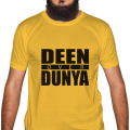 Deen Over Dunya Half Sleeve T-Shirt. 