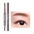 Eyebrow pencil Double Shade with brush 2in1 for women. 