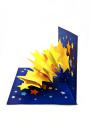 3D Star pop up card (with 1x beautiful envelop) High Quality.. 
