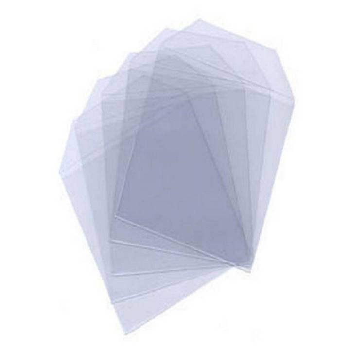 Pack Of 100 - Clear Plastic Sleeves Cover Case For CD & DVD