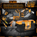 Tolsen Original Tool Box with Tool - 26 Pcs -Heavy Duty. 