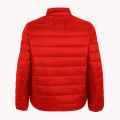 Red Colour Puffer Down Jacket Warm For Men. 