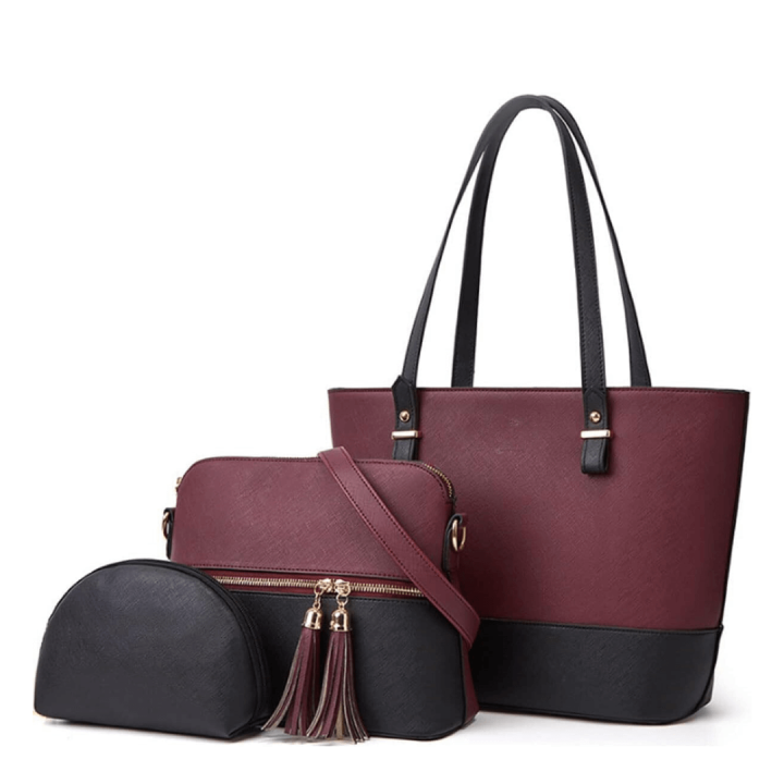 Bag X - Grace Maroon/Black - for Girls and Women