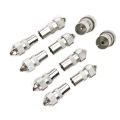 10pcs (5 x Male,5 x Female)TV Aerial Coaxial Cable Connectors Adaptor. 