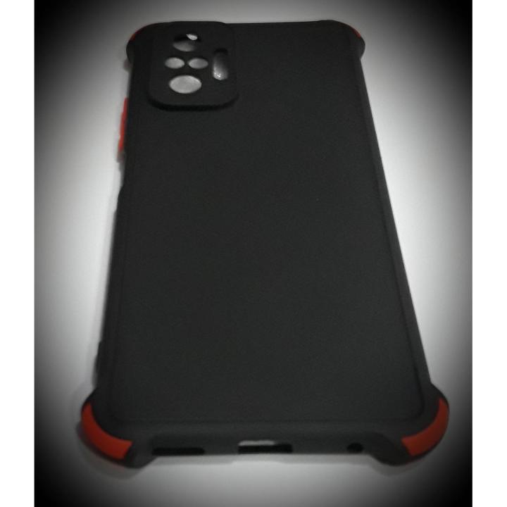 Xiaomi Redmi Note 10 Pro Antishock Bumper Shockproof Silicon Case color full button Soft TPU Cover