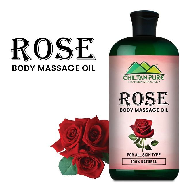 Chiltanpure Rose Head & Body Massage Oil Â€“ Best Selling