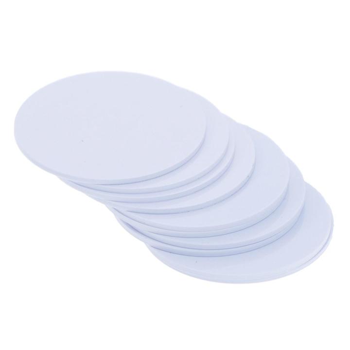 XINQIUS 10Pcs NFC Ntag215 Coin TAG Key 13.56MHz NTAG 215 Universal Label RFID Ultralight Tags Labels Phone