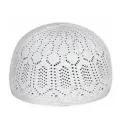 Pack of 1 Knitted prayer cap -	Namaz cap for men-Pakistani prayer cap. 