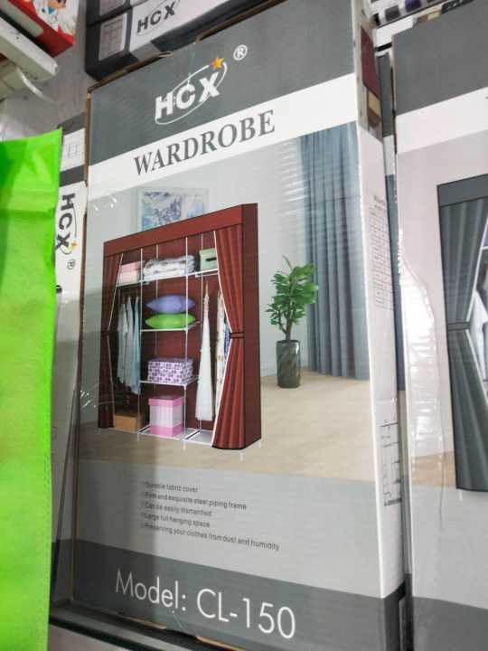 Storage%20Wardrobe%20Foldable%20and%20Movable%20Cloth/Fabric%20Wardrobe%20Collapsible%20Cupboard%20MODEL%20(%20CL-150%20)%20MULTICOLOR%20-%20Image%202