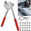 Plier 20Pcs 10x5Mm Sealed Beans Sealing Wire Lead Seal Sealing Pliers Calipers For Seal Water Meter Anti- Sealing. 
