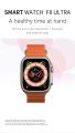 F8 ultra smart watch 49mm 2.02inch series 8 Water Proof IP68 sports smartwatch and fitness tracker. 