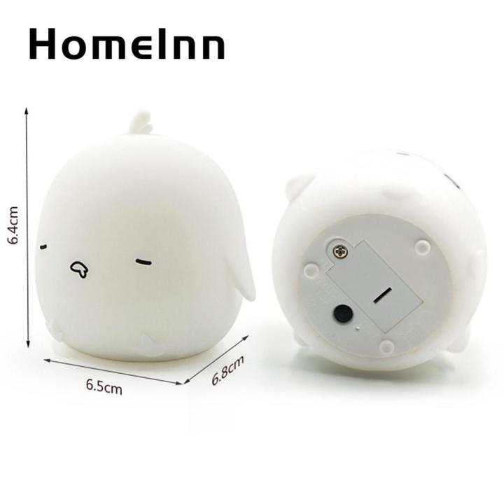 HomeInn Bedroom Lamp Food Grade Lovely Cartoon Style Baby Feeding LED Lamp