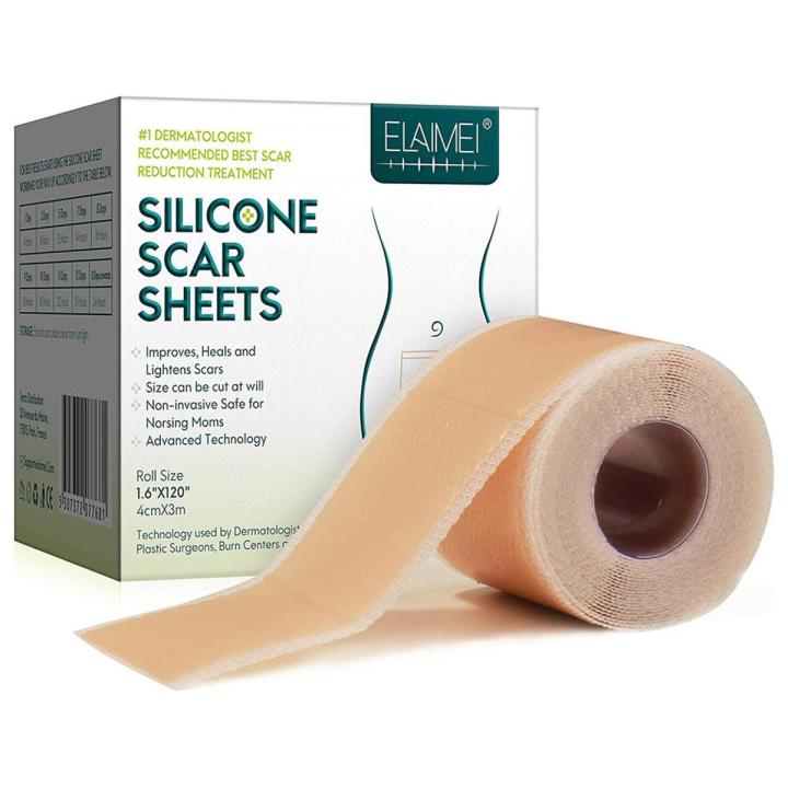 Tape Efficient Surgery Scar Removal Silicone Gel Sheet Therapy Patch