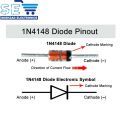 20PCS 1N4148 Diode do-35 High-speed switching. 
