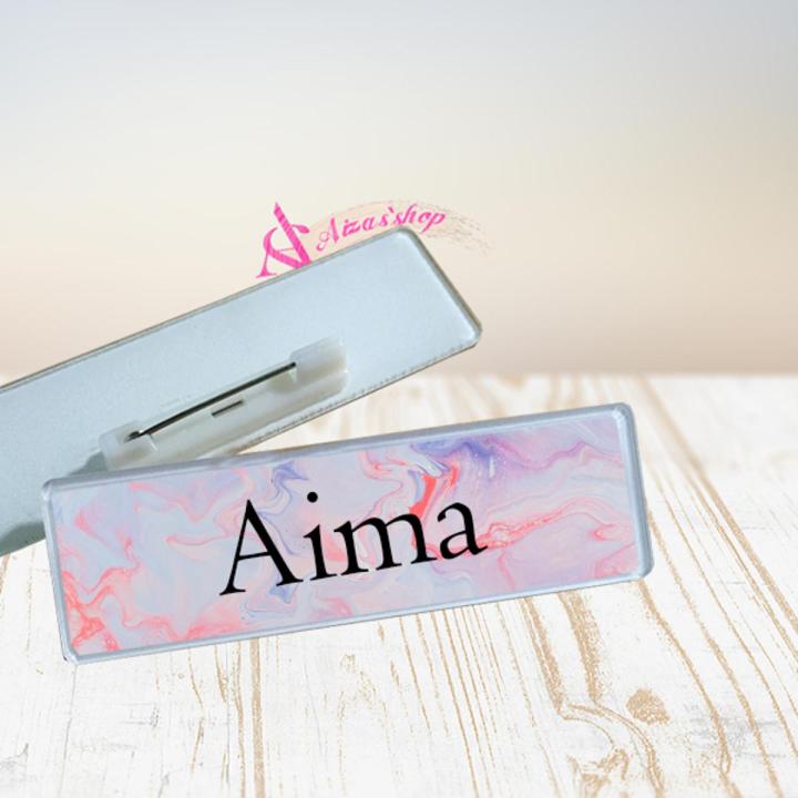 Aima name Badge