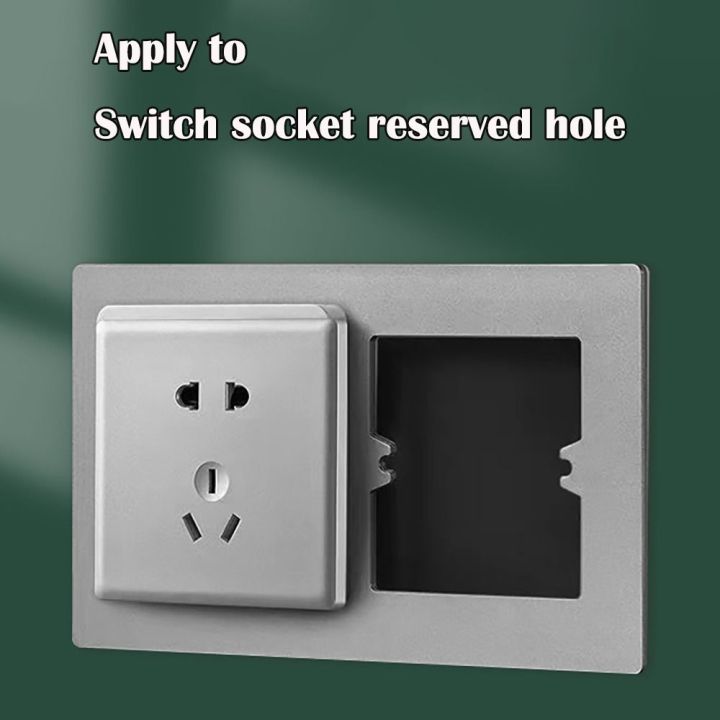 New Plastic Switch Socket Panel Universal Switch Socket Frame Wall Panels Electrical