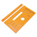 Cutting Machine Base Plate Cutting Machine Bottom Board 90° Flat 45° Oblique for Woodworking. 