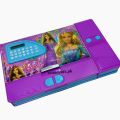 Barbie Cartoon character Multifunction Jumbo Pencil Box, Stationery Box, With Calculator and Keychain for Kids-WaoDeals. 