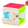 Super Size   3x3x3 Colorful Sticker less Speed Puzzle Magic Cube. 