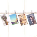 1 Set - 24Pcs/Set | Metal Cloths Drying Clip | Laundry Hanger Hooks | Wood Clothes Peg Pin | Wet Hanging Drying Clips | Windproof Chutki Chimti | Clothing Line Pegs Pins | Bamboo Clothpins Clothpegs | Clamps Dryer For Socks, Towels, Underwear. Laundry. 