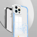 AMORVOR for Infinix Note 12 VIP Back Cover Cartoon Butterfly Crystal Phone Cover Camera Protection Transparent TPU Soft Case. 